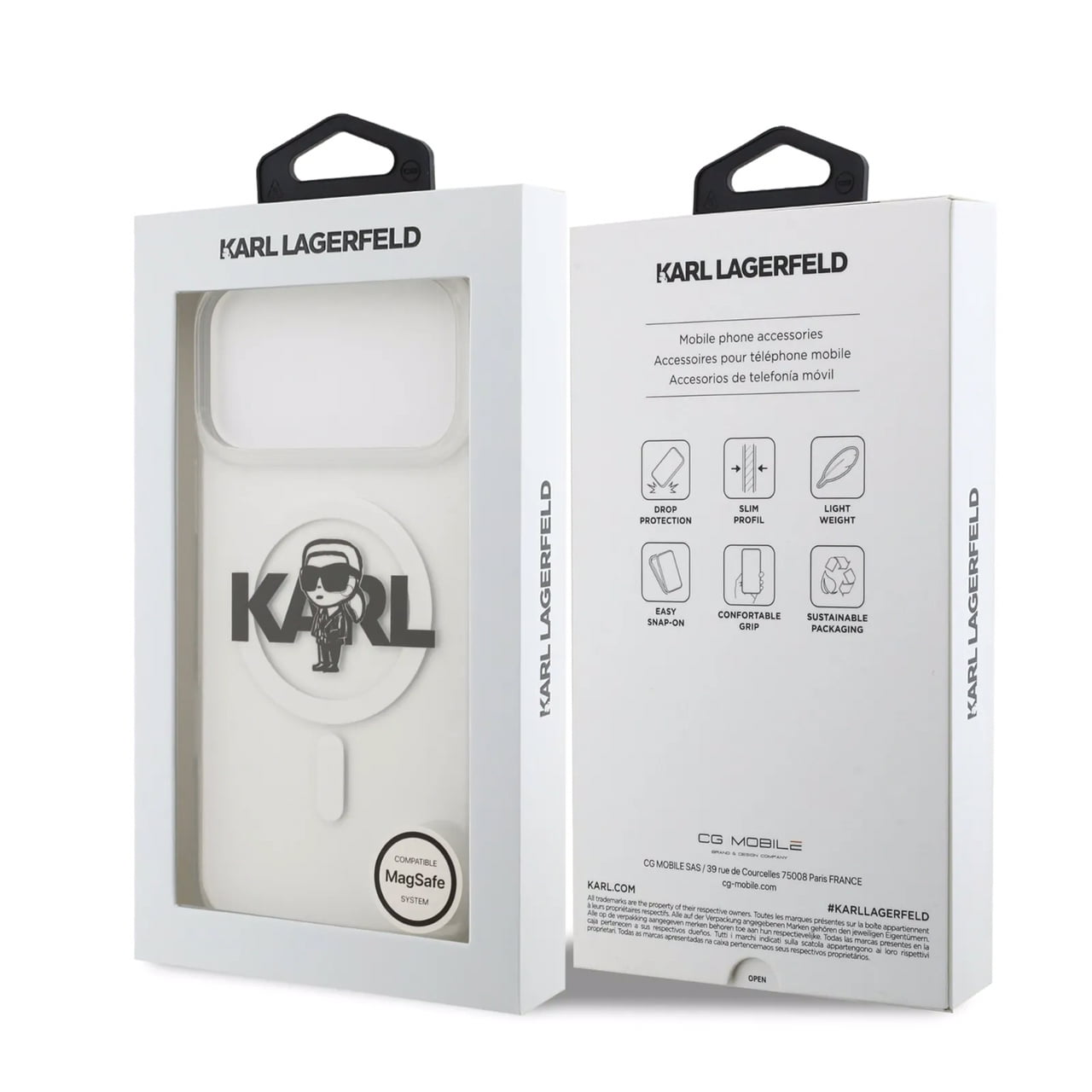 قاب کارل لاگرفلد Karl Lagerfeld شماره 4 Iphone سری 17